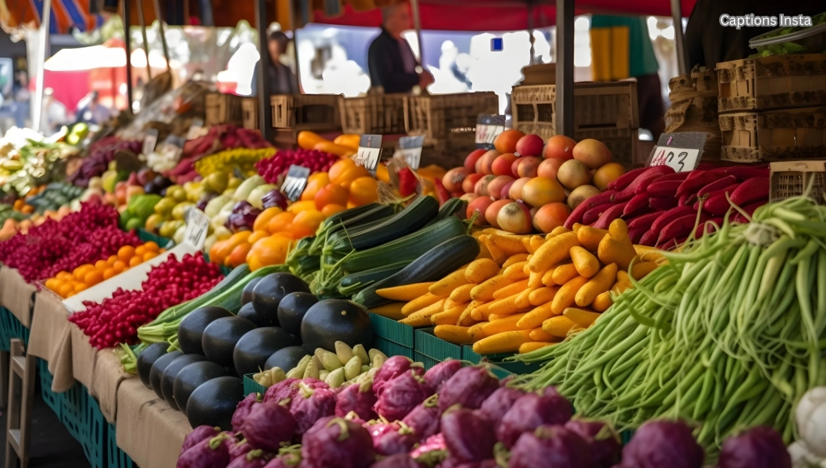 Farmers Market Instagram Captions