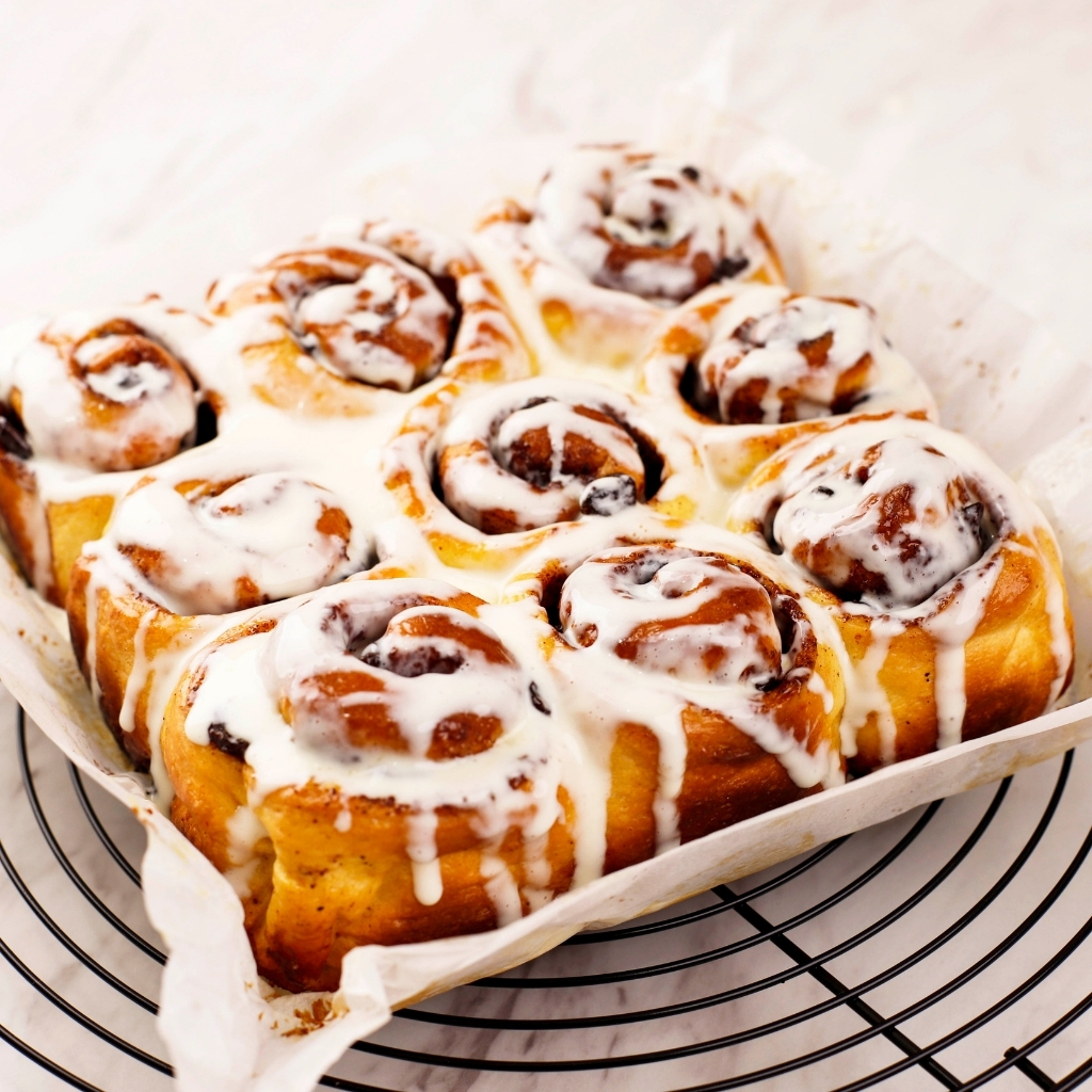 National Cinnamon Roll Day Captions