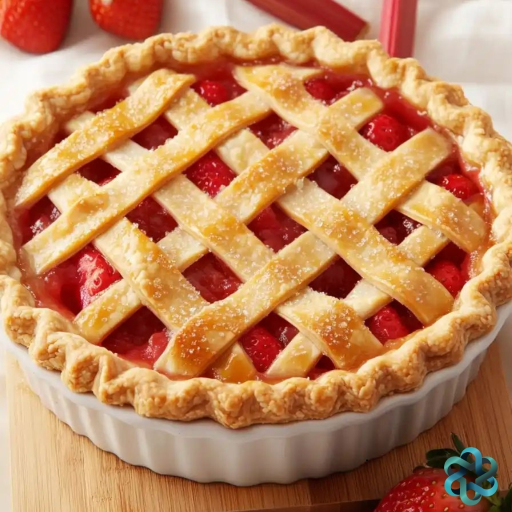 National Strawberry Rhubarb Pie Day Captions